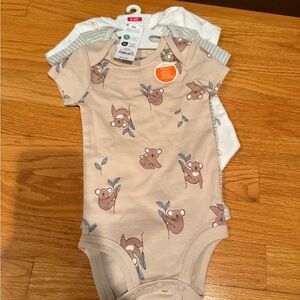 Carter’s Print Kids One Piece set of 3